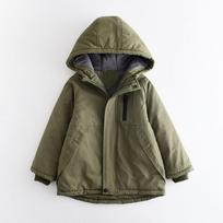 Children's Solid-color Thickened Coat Jackets For Girls And Boys 110