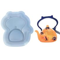 Practical Silicone Mold Liquid Sand Kettle Shaped Mould Unique Epoxy Resin Jewelry Making Molds for DIY Enthusiasts 1