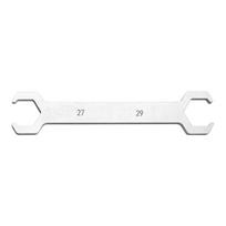 Professional Double Open End Wrench for Underfloor Heating Systems Valves Repair Easy Operation Tool 27 and 29mm