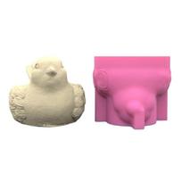 Candle Stand Mold Bird Shaped Candle Cup Molds Silicone Material for DIY Crafts 1