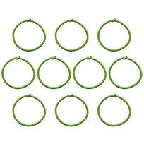 10Pcs Trampoline Elastic Rope High Jump Bungee Cord Trampoline Tie Down Strap Trampoline Accessories Enduring žalia