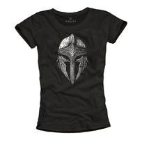 26 Viking Shirt Womens Helmet Motif Viking Top Cotton Short Sleeve Tops Printed- Unisex T-Shirt M