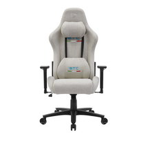 Žaidimų kėdė ONEX STC Snug L Series, dramblio kaulo spalvos, lininis audinys