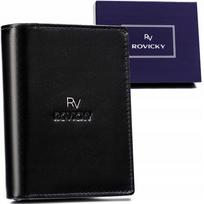 Rozbudowany portfel męski z systemem RFID Rovicky