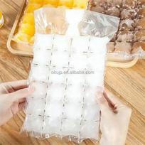 50pc Self-Sealing Disposable Ice Bag Maker – DIY Ice Cube Trays for Cocktails and Beverages, Quick Freeze Mold,