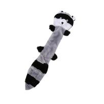 1 Pc Large Dog Toy Bite-Resistant Sound Plush Toy Squirrel, raccoon, fox Cartoon Pet Toy Squeaky Dog Toy For Small Medium Dog