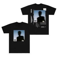 Daniel Caesar Prekės T-shirt CASE STUDY 01 Albumo Viršelis T-shirt Trumpomis Rankovėmis Viršutinė dalis Raperio Gatvės Stiliaus S