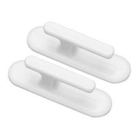 2Pcs Practical Safety Home Blind Cord Hooks Curtain String Holder Blind Cord Holder Window bronza