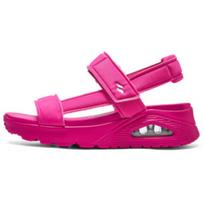 Skechers Uno Madingi Storo Paduko Kvėpuojantys Paplūdimio Basutės Moteriškos Basutės Raudonos 119814-HTPK 36