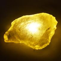 157.05 Ct UNCUT ROUGH Huge Size Natural Lemon Topaz Loose Gemstone CERTIFIED 49.3 mm approx citrina