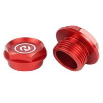 For Beta RR 300 RR 125 RR 125 200 250 300 350 400 450 480 498 2013-2024 RR-S 350 390 430 500 Front Wheel Axle Nut Screw Cover raudona