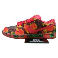 The Wizard of Oz × Nike SB Dunk Low Pro Poppy Field FZ1291-600 Men's Size EU 42 raudona