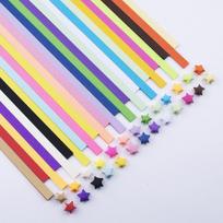540 Sheets Folding Origami Star Paper Strips Origami Paper Stars DIY Hand Crafts Origami Lucky Star Paper for Paper Arts Crafts