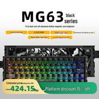 Aistone MG63 63-Key Magnetic Switch Gaming Keyboard
