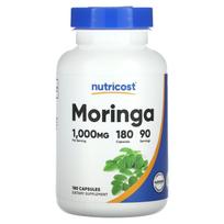 Nutricost, Moringa, 1,000 mg, 180 capsules (500 mg per capsule)
