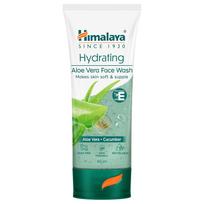 Himalaya Hydrating Aloe Vera Face Wash 50 Ml Soap-Free Gentle Cleanser for Dry Skin