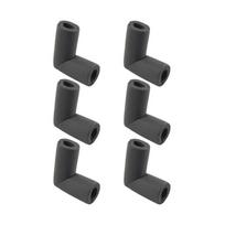 Flexible Thermal Insulation Foam Elbow Covers for 19mm Motorhome Plumbing Flame Retardant Three Dimensional Structure