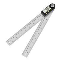 200/300/500mm Electronic Angles Gauge Protractor 360 Degree Measurement Tool With Locking Knob For Accurate Angles Reading