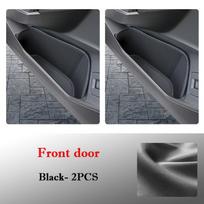 For VW Volkswagen Tayron 2026-2026 Car Door Slot Storage Box Leather Protective Pad Cover WaterProof Barrel Accessories gray
