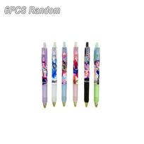 6/12/24/36Pcs KPop Demon Hunters Black Gel Pen Blind Box Student Writing Anime Figure Stationery Supplies 0.5mm Random Mystery Trendy Surprise