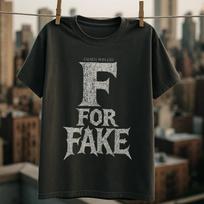 F for Fake T shirt Orson Welles Cult Film Tee Criterion Classic Cinema Unisex 3XL