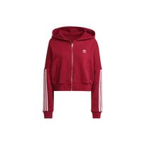 Adidas Originals Adicolor Classics Full-Zip Relaxed Hoodie Legacy Red Women HM2133 XS