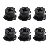 6Pcs 0203009002 Radar Sensor Distronik Control Module Bracket Clips For Suzuki black