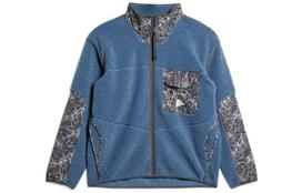 Adidas X And Wander Jackets Men's Blue Stand Collar Moderate Mock Two Piece HN6935 XS