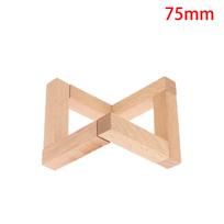 Ball Holder Wood Display Stand Wooden Craft Moon Lamp Base Glass Sphere Bracket Home Desktop Ornament 75mm beige