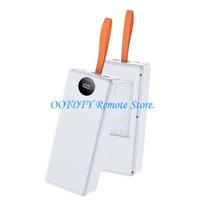 Removable 16 Slot 21700 Battery Case for DIY Power Charging Features LED Camping White 10W white