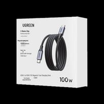 Ugreen USB-C Magnetic PD100W Fast Charging Cable black