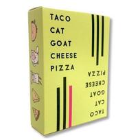 Įtraukiantis kortų žaidimas „Taco Katė Ožkos Sūris Pica“ smagiems šeimos susibūrimams Light Yellow
