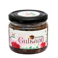 Arth Agro Farms Organic Mishri Gulkand, Sun-Dried Rose Petal Preserve with Natural Mishri, Traditional Ayurvedic, Chemical-Free (300gm)