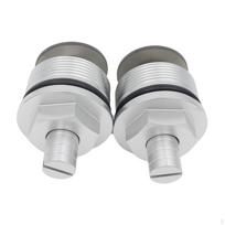2 Pieces Front Shock Absorber Screws Impact Resistant Metal Motorcycle Directly Replace for 250 sidabras