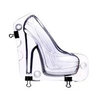 3D Woman High Heel Shoe Chocolate Fondant Cake DIY Pastries Baking Tool Maker Mold Large