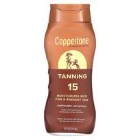 Coppertone, įdegio, apsaugos nuo saulės losjonas, SPF 15, 8 fl uncijos (237 ml)