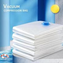 5 Packs Vacuum Storage Bag Space Store Gas Tight Compression Seal For Home Travel Cloth Packing S balta