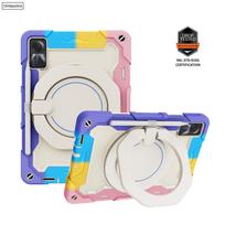 For Xiaomi Redmi Pad2 11 Inch SE 8.7 Pro 12.1 Pad 6 7 8 11.2 6S 7S Pro 12.5 Heavy Duty Rugged Tablet Case Stand Shockproof Funda Xiaomi 6S Pro 12.4 blue
