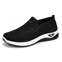 Shoes women's 2025 spring and autumn new old Beijing cloth shoes women's shoes middle-aged and elderly mother shoes one-pedal flat shoes 36