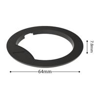 {MX} 1/3/5Pcs Sealing Ring For Luxe Cafe ES601 ES655 ES701 Coffee Machine Grinders Anti Powder Anti Jam Bean Ring Accessories