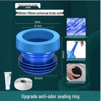 Universal Toilet Flange Seal Ring Kit