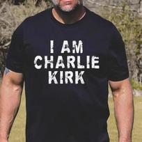 I am Charlie Kirk Charlie Kirk TShirt S5XL Unisex T-Shirt M