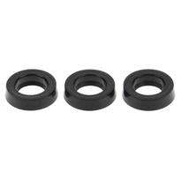 3Pcs Black Rubber Gasket Seal Adapter High Pressure Washer Pumping 12X20X5mm 12X20X5.3mm Easy Installation Accessories Size2 12x20x5.3mm