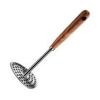 Stainless Steel Potato Masher Multipurpose Manual Mashed Potato Press for Vegetables Fruits Sweet Potatoes Easy to Clean Kitchen Food Crusher juodmedis