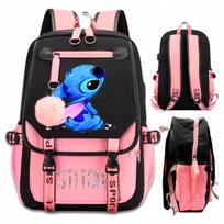 Lilo And Stitch Backpack For School, School, Urban, Travel, Roomy