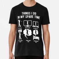 Things I do in my spare time - GOLF T-Shirt Mens Womens Tees Top S-5XL Best T-Shirt Mens Womens Tees Top 4XL