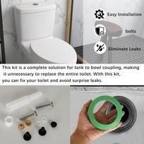 3inch Toilet Gasket Seal Washer Toilet to Bowl Coupling Kits for Most Flush Valves Opening Tanks M4YD China Mainland