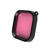 PULUZ PU527 Dive Filter for GoPro Hero13/12/11/10/9 Black Red/Purple/Pink Underwater Color Correction Anti-Scratch rožinė