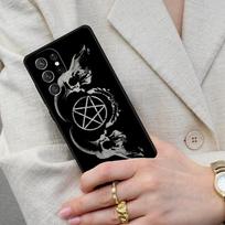 Gothic Witch Satan Cell Phone Case for Samsung Galaxy S26 Ultra S25 S24 S23 S22 S21 S20 Note10 Cover Galaxy S20 FE 5G