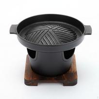 Korean Grilling Pan Effortless to Clean Design Grill Compact Personal BBQ Cooker Grill a